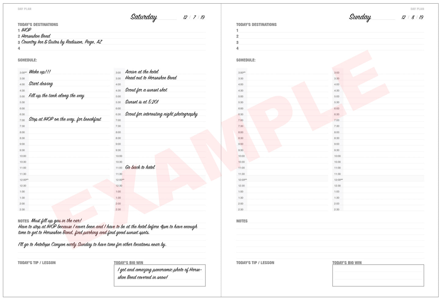 MOSH Planner - PDF