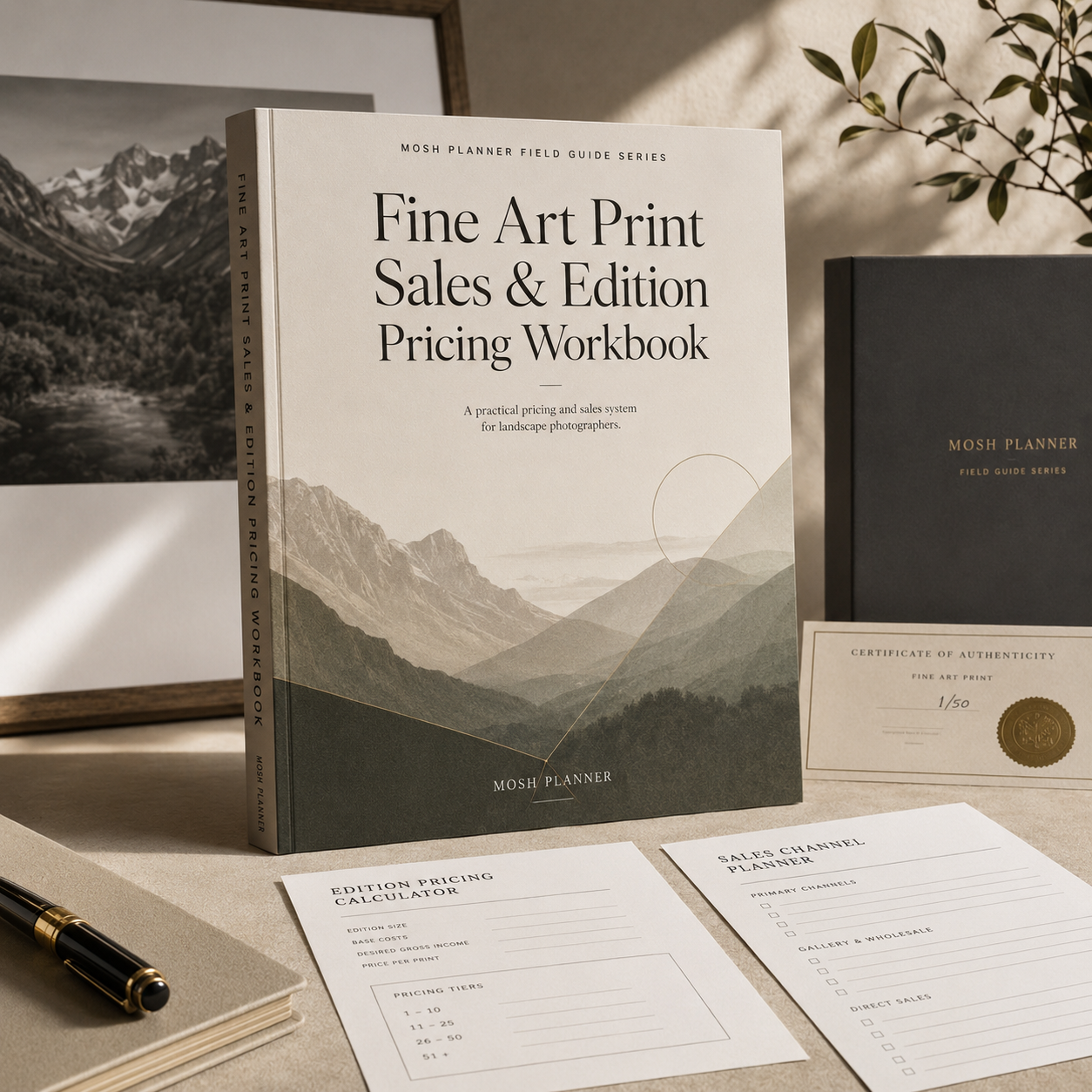 Fine Art Print Sales & Edition Pricing Workbook