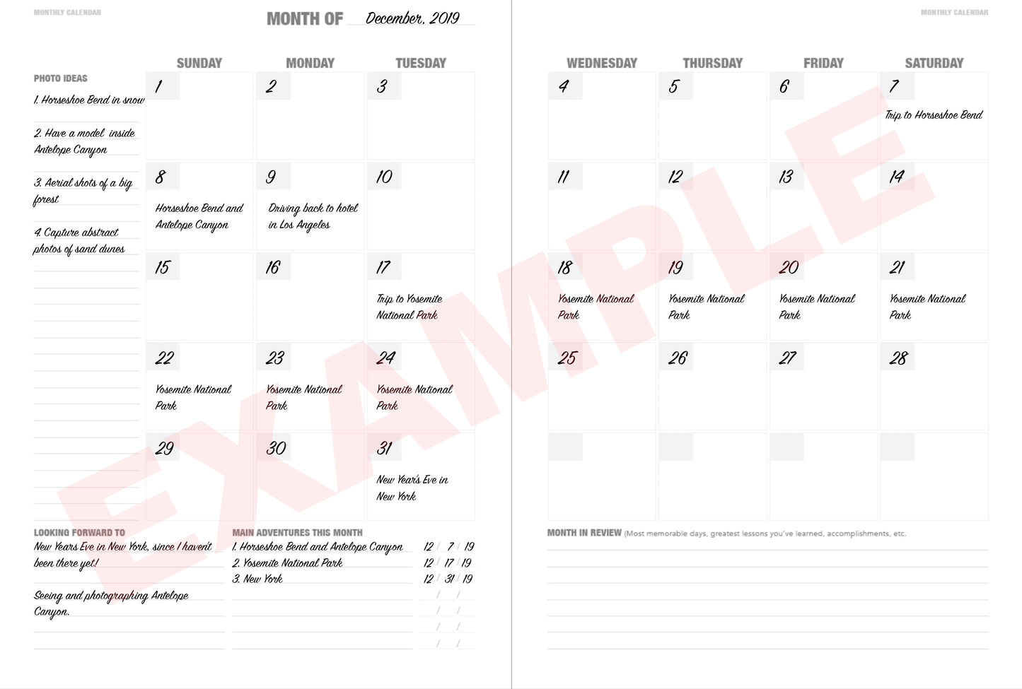 MOSH Planner - PDF