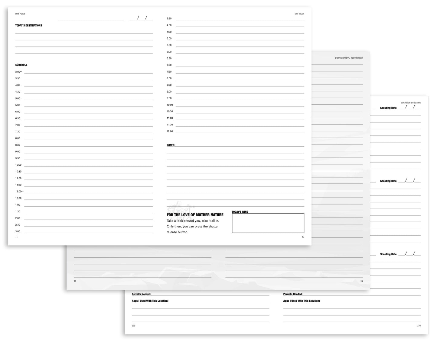 Printable Daily Planner PDF – The Modish Maker